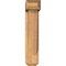 Ekena Millwork Traditional Craftsman Smooth Bracket w/ Offset Brace, Western Red Cedar, 5 1/2"W x 18"D x 26"H BKT0604X18X26TRA04SWR - alternate 2